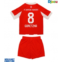 Bayern Munich Leon Goretzka #8 Domaci Dres za djecu 2025-26 Kratak Rukav (+ Kratke hlače)